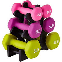 Load image into Gallery viewer, Neoprene Dumbbell Pairs